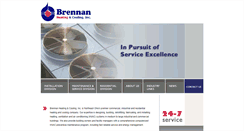 Desktop Screenshot of brennanhvac.com